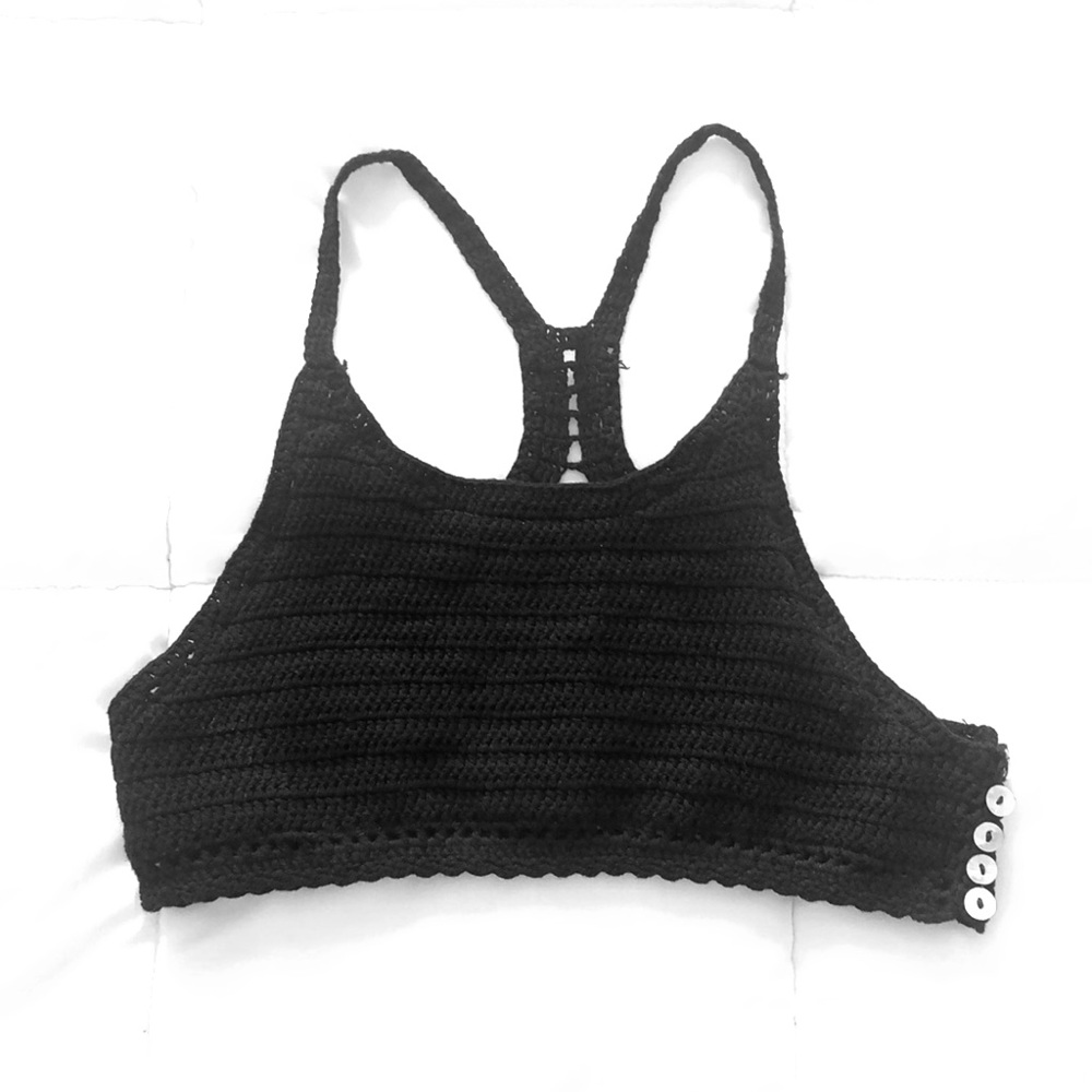 Nectar Knitted crop top